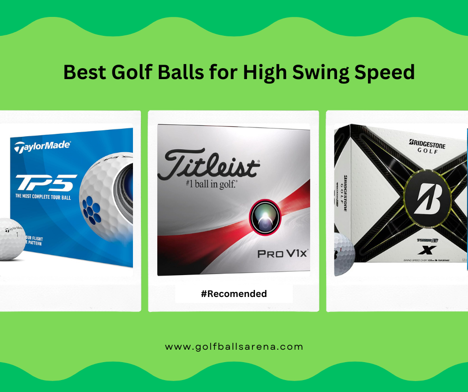 Best golf balls for high swing speed